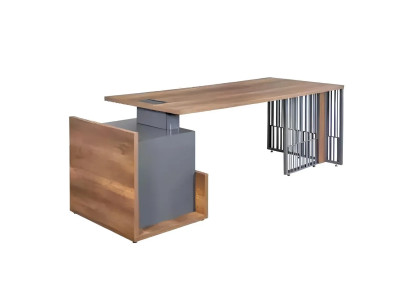 Design Schreibtisch Büro Einrichtung Chef Arbeitszimmer Möbel Büromöbel neu