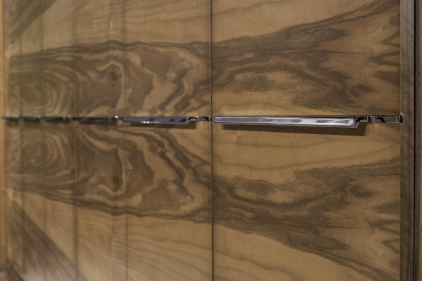 Braunes Schlafzimmer Polster Bett Hotel Möbel Einrichtung 4tlg. Komplett Set