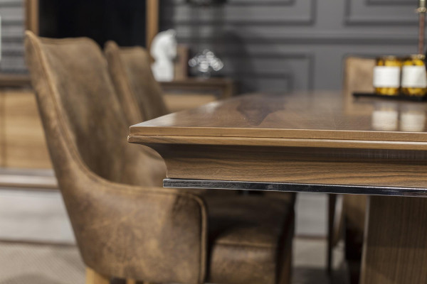 Esszimmer Set Essgruppe Stuhl Set Kommode Anrichte Tisch Garnitur 9tlg