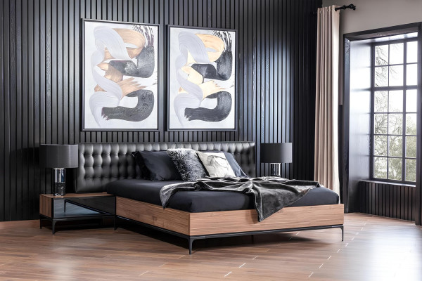 Bett Luxus Betten 160x200 cm Doppelbett Luxusmöbel im modernen Stil