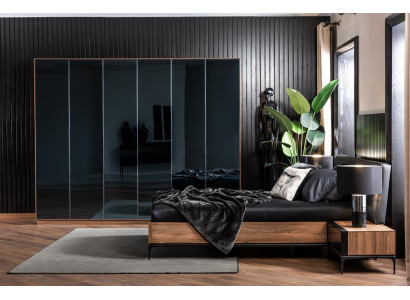 Kleiderschrank Schrank Möbel Schlafzimmer 265cm Kleiderschränke Holz