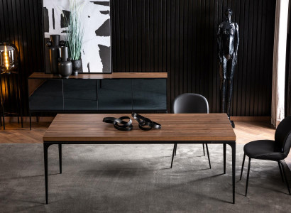 Küchentisch Tisch Esstisch Tische Möbel Holz 200x92cm Esstische Wohnen