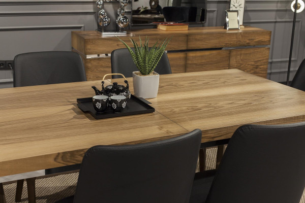 Esszimmer Garnitur Essgruppe Komplettes Set Anrichte Stühle Möbel 9tlg