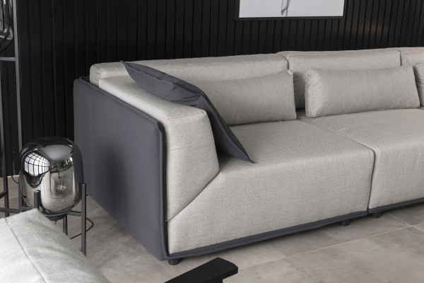 Luxus Wohnzimmer Sofagarnitur Hochwertige Hotel Qualität Couch Sofa 3211 Tisch