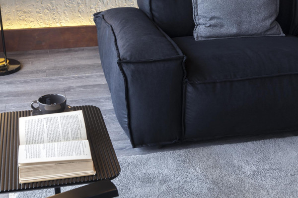 Set 2-tlg Sofa + Sessel Mittelweich bequem Moderner Stil Luxuriös Neu