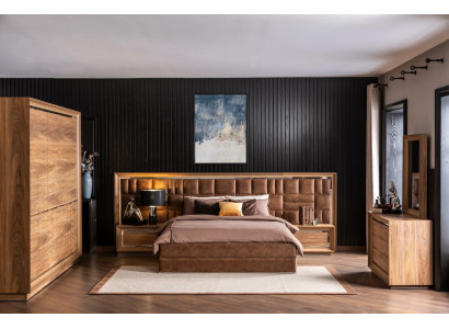 Hotel Schlafzimmer Möbel Komplett Einrichtung Kommode Schrank Bett 6tlg