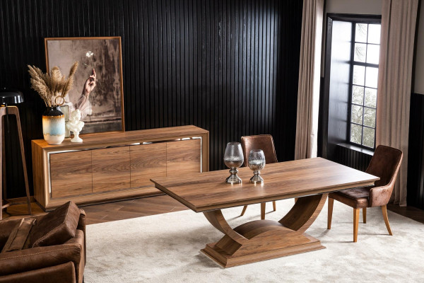 Säulentisch Esstisch Möbel Esstische Esszimmer Tisch Elegante Tische