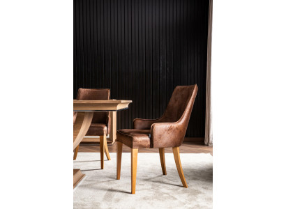 Luxus Lehnstuhl Polster Stühle Loft Designer Möbel Schwarz Küchen Lederstuhl