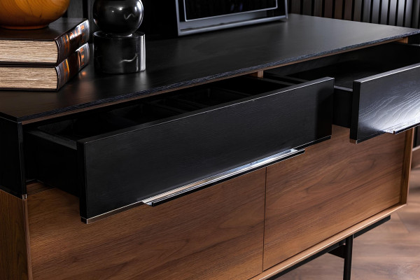 Kommode + Spiegel mit Stauraum 2tlg. inkls. Spiegel Sideboard Kommoden