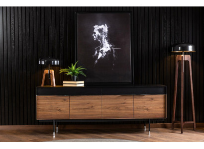 Kommode Sideboard Schrank Anrichte Kommoden Schränke 208cm Möbel Holz