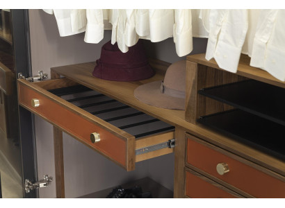 Designer Kleiderschrank Durchsichtiger Schrank Möbel Schwebetüren Schränke