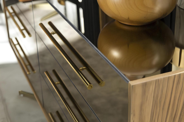 Luxus Schlafzimmer in Hotel Qualität Bett Kommode Kleiderschrank 6tlg. Set