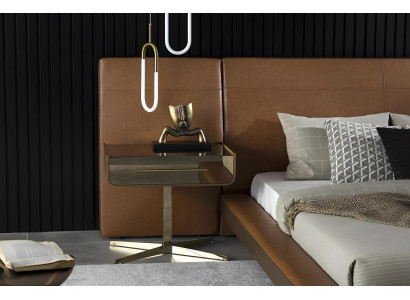 Schlafzimmer Möbel Komplett Set Garnitur Bett Nachttische Schrank 5tlg.