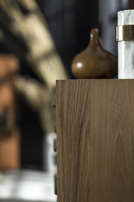 Kommode mit Spiegel Modern Kommode mit Spiegel Luxus Moder design Schlafzimmer