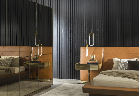 Glasschrank Kleiderschrank 266cm Schrank Kleiderschränke Möbel Schränke