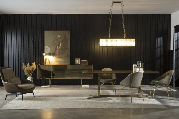 Essgarnitur Stuhl Set Sitzgruppe Esstisch Essgruppe Möbel Tisch 6tlg.