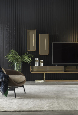 Sideboard Schrank Wand Wohnzimmer tv Möbel Schrankwand Media rtv Wohnen