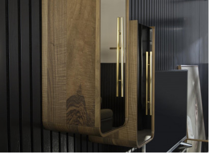 Sideboard Schrank Wand Wohnzimmer tv Möbel Schrankwand Media rtv Wohnen