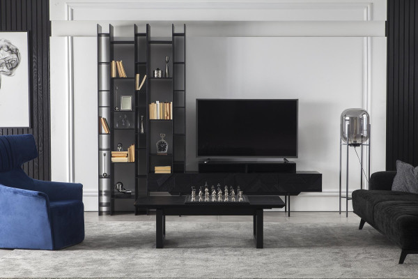 Schwarzer Holztisch Wohnzimmer Tische Moderner Tisch Sofatisch Wohnzimmer