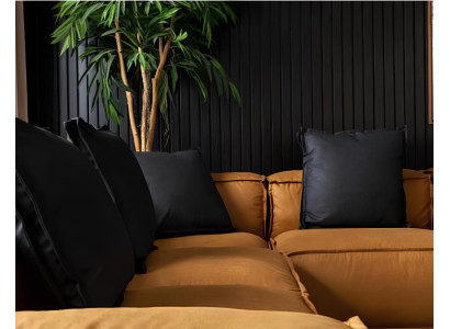 Ecksofa Wohnlandschaft Couch Polster Möbel Stoffsofa Eckgarnitur Möbel