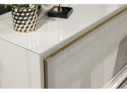 Essgruppe Tisch Essgarnitur Stuhl Set Tisch Garnitur Kommode 9tlg Möbel