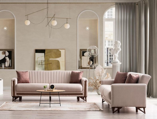 Bequeme Sofagarnitur 3+3 Sitzer – Stilvolles Design für ultimativen Komfort