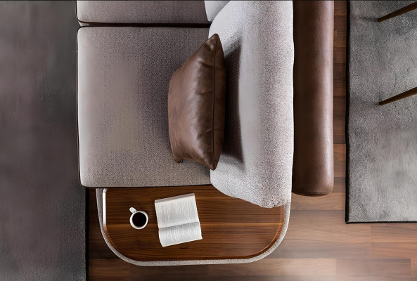 Stoffsofa Sofagarnitur Stoff Sofas Grau Sofa 32 Sitzer Couchtisch Möbel