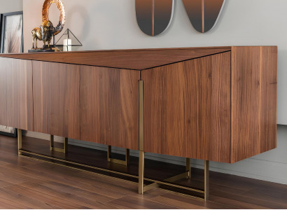 Esstisch Essgruppe Esszimmer Stühle Sideboard Set Holz Braun Garnitur 9tlg