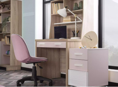 Kommode Schrank Kinderkommode Kinderzimmerregal Rosa Holz Kinder