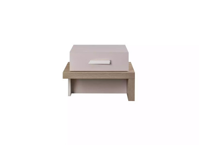 Nachttisch Kinder Kinderzimmer Nachtkommode Holz Rosa Schrank Tisch