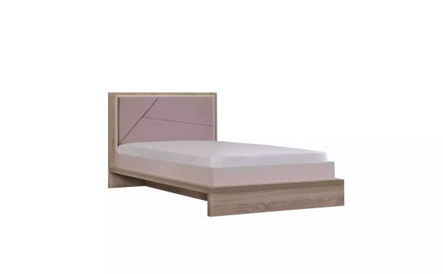 Kinderbett Kindermöbel Bett Bettrahmen Holz Rosa Kinderzimmer Modern