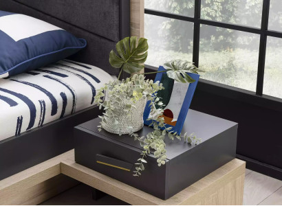 Kindermöbel Garnitur Kinderbett Kinderzimmer Bett Holz Grau Set 8tlg