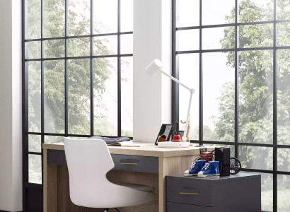 Kommode Schrank Kinderkommode Kinderzimmerregal Grau Holz Kinder Möbel