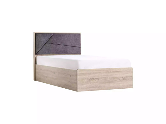 Kinderbett Bettkasten Bett Bettrahmen Holz Grau Kinderzimmer Betten