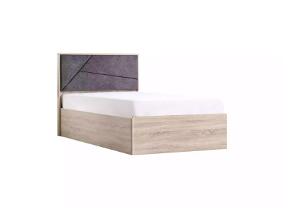 Kinderbett Bettkasten Bett Bettrahmen Holz Grau Kinderzimmer Betten