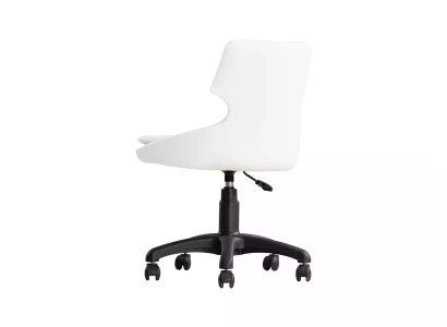 Drehstuhl Kinderdrehstuhl Kinderschreibtischstuhl Sessel Weiß Kinder