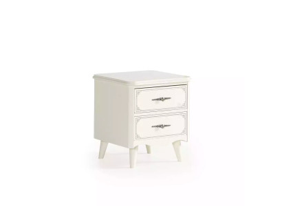 Kinderzimmer Chesterfield Jugendbett Bett 100 cm Set 5tlg Grau Stoff