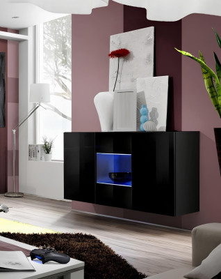 Luxus Hänge Sideboard Anrichte Möbel Wohnzimmermöbel Modern Einrichtung Neu