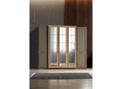 Eleganter Kleiderschrank Schlafzimmer Design Möbel Schränke Modern