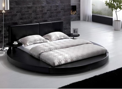 Bett Schwarz Designer Jugendliche Luxus  Komplett Doppelbett Hotel Neu