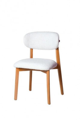 Polsterstuhl Moderne Design Textil Stühl Weiß Armlehne Esszimmer Luxus Möbel