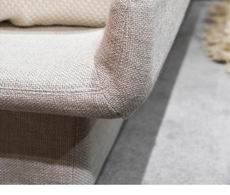 Luxusbett Beige Modernes Polsterbett Komfort Schlafen Stilvolles Design Bett