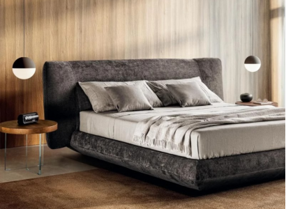 Polsterbett Modernes Design Komfort Schlafen Stilvolles Luxusbett Bett