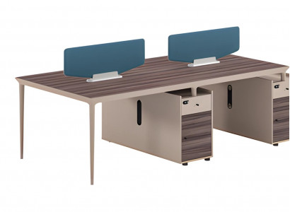 Schreibtisch Insel Cluster Arbeitsplatz Großraumbüro Working Team Schreibtisch