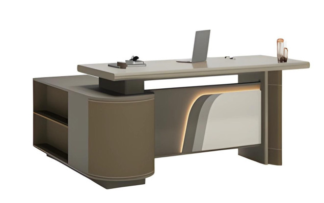 Empfangstisch mit Beleuchtung Kundenempfang Empfangspult Theke Rezeptionstisch