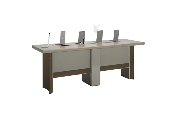 Moderner Konferenztisch Hellgrau Besprechungstisch Tisch Bpro Einrichtung