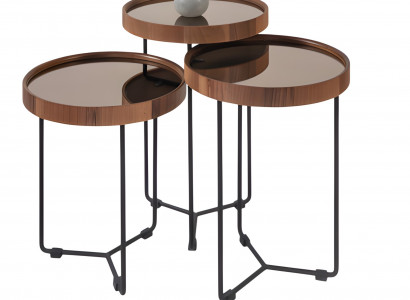 Wohnzimmertisch Couchtisch Sofatisch Beistelltisch Elegant 3tlg.