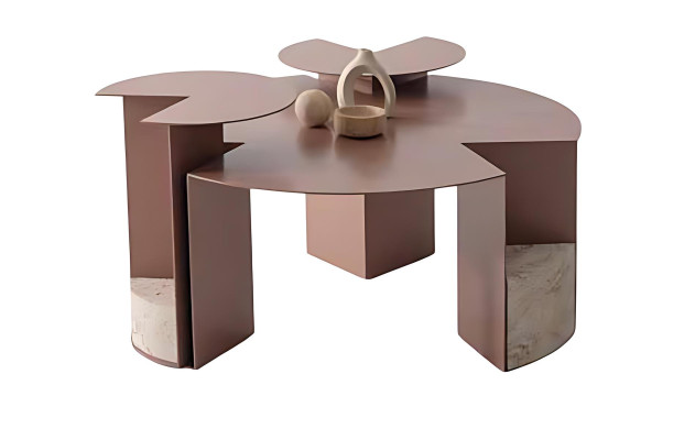 Couchtisch modern – Sofatisch mit Ablage für Wohnzimmer & Deko