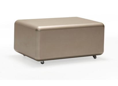 Beiger Holz-Couchtisch im modernen Design