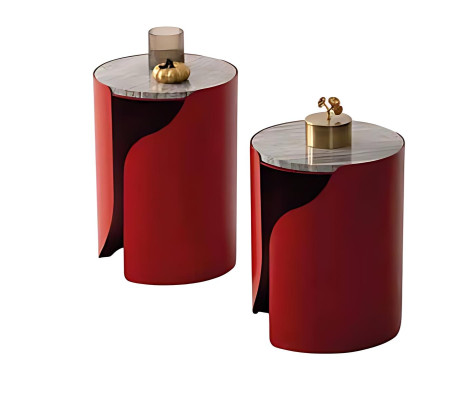 Zwei Beistelltische im modernen Look für jeden Wohnstil Satztisch